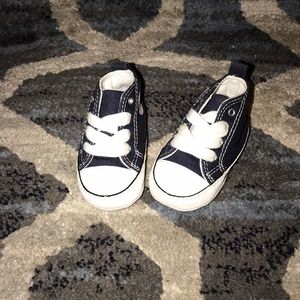 Converse infant booties